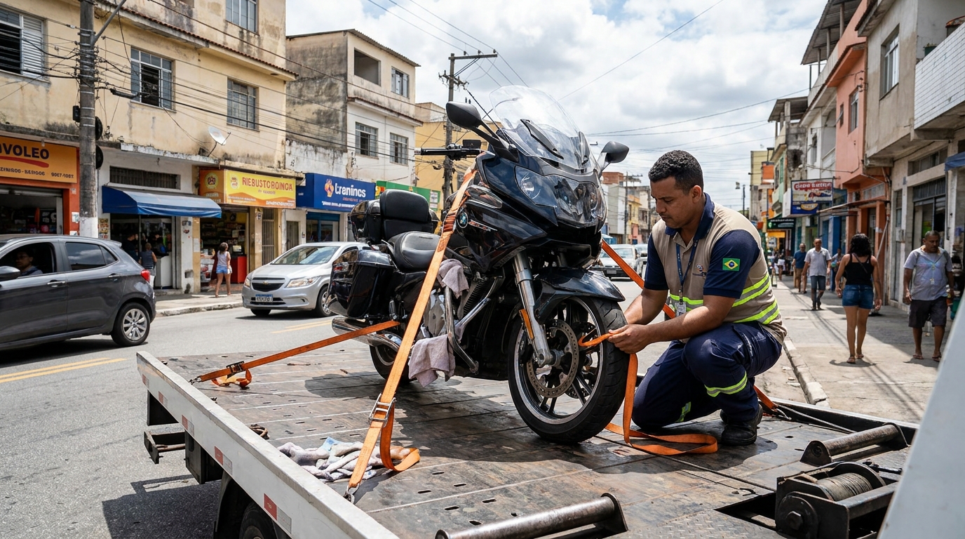 Guincho para Moto em Jundiaí‑SP